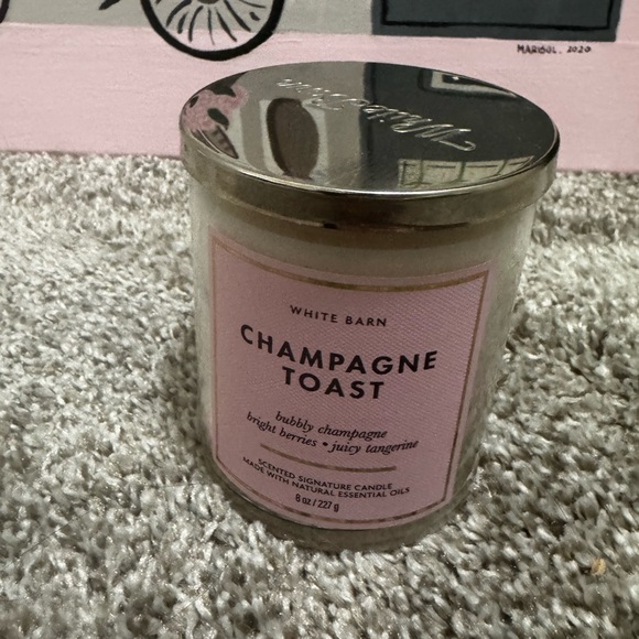 Bath & Body Works Other - BRAND NEW White Barn Champagne Toast Scented Candle